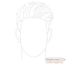 This tutorial will show you how to draw male and female anime hair. How To Draw Male Hair Step By Step Easydrawingtips