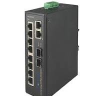 10 Port Gigabit Industrial Ethernet PoE Switch with Voltage ...