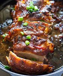 I start by browning the pork tenderloin on all sides in my beloved cast iron skillet. Bacon Wrapped Pork Tenderloin Paleo Whole30 Punchfork