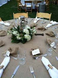 Ruffled See Ads Burlap Table Toppers 60 Inch Round Decor Recycle Your Wedding Wedding Reception Entertainment Burlap Wedding