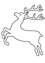 Free Printable Reindeer Coloring Pages Christmas Tree Stencil Creative Christmas Crafts Cross Stitch Christmas Ornaments