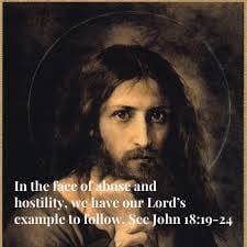 poor PAULINIC god😩 John18:22 one of the officers which stood by STRUCK  JESUS WITH THE PALM OF HIS HAND.😹 ...ALIMPIGA YESU KOFI😹