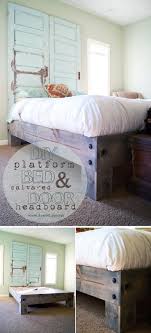 The luxurious bed frame with expensive materials and cheap bed frame with easy materials. 36 Easy Diy Bed Frame Projects To Upgrade Your Bedroom Homelovr Diy Bed Frame Easy Diy Platform Bed Bedroom Diy