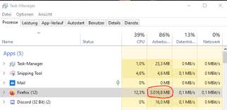 Check spelling or type a new query. Firefox Arbeitsspeicher Verbrauch Computer Technik Internet