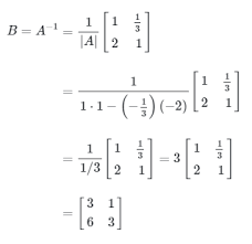 Cara cepat invers matriks 3x3. Mencari Invers Matriks