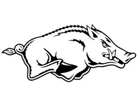 Razorback Coloring Page From Wild Boars Category Select From 24652 Printable Crafts Of Cartoons Natu Razorback Painting Arkansas Razorbacks Crafts Razorbacks