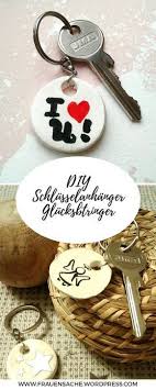 Diy Schlusselanhanger Glucksbringer Glucksbringer Basteln Geschenke Geschenke Selber Machen