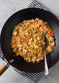 Add the chicken and cook until browned and cooked through, 6 to 8 minutes. 30 Minute Chicken Fried Rice Gimme Delicious