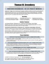 Get Your Resume In Shape For New Construction Projects Check Out This Sample For Nuts And Bolts Guid Project Manager Resume Job Resume Examples Manager Resume