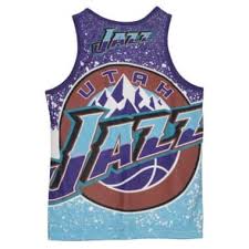 The jersey has raised applique. Utah Jazz Apparel Jerseys Mitchell Ness Nostalgia Co