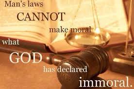 Image result for man's laws vs god's laws