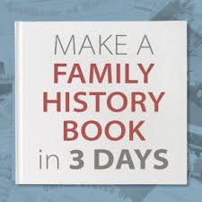 Make A Family History Book In 3 Days Online Workshop Family History Book Family History Genealogy Book