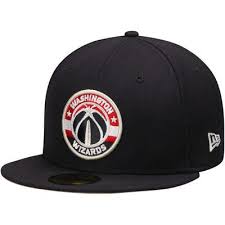 Men S New Era Navy Washington Wizards Current Logo 59fifty Fitted Hat Washington Wizards Fitted Hats Hats