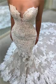 Große mermaid brautkleider auswahl direkt in berlin mitte. Open Back Liebsten Lace Mermaid Brautkleider 2021 Kathedralen Zug Sexy Populares Brautkleid Babyonlinewholesale