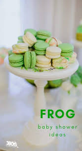 Prince naveen is transformed into a frog by a conniving voodoo magician and tiana, following suit. Frog Baby Shower Ideas 3 Boys And A Dog