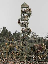 Jake Dinos Chapman The Sum Of All Evil Detail Jake And Dinos Chapman Banksy Art Miniature Photography