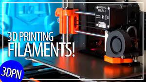 Guide To 3d Printing Filament Pla Abs Petg Tpu Peek Ultem Youtube 3d Printing Prints 3d Printer Machine