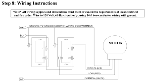 Wiring diagram whole house generator valid wiring diagram changeover. Whole House Fan Unexpected Voltage At High Low Switch Home Improvement Stack Exchange