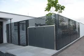 Zaun Mulltonnen Designzaun Magnus Super Zaun Garten Zaun Gartenteiler