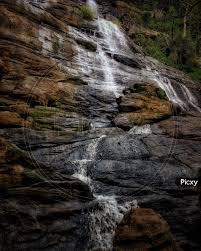 Image of Kiliyur Water Falls In Yercaud, Tamilnadu, India. Long Exposure  Water Fall Photography-YZ515103-Picxy