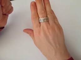 Turkish puzzle ring 4 band solution. Tadational Turkish Puzzle Ring Dual Puzzle Ring 4 4 Band Youtube