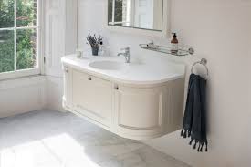 These bathroom vanity units won't just add a stylish addition to your bathroom but a practical storage unit too. Wall Hung 134 Curved Vanity Unit Sand And Minerva White Worktop With Integrated White Basin H V Bathrooms Tiles
