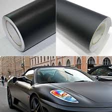 I decided to vinyl wrap my car because of clear coat peeling in one area (passenger door), while the rest of the paint is not bad, it is certainly not concours quality. Matte Black Vinyl Film Wrap Car Diy Sticker Vehicle Decal 3d Bubble Free W Buy At A Low Prices On Joom E Commerce Platform