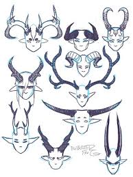 Pointy Teeth And Horns Tips And References In 2020 Horns Art Reference Drawings
