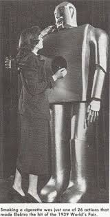 Electro world'de fiyatlar kırılıyor herkes silediğini alıyor. Electro The Robot At The 1939 World S Fair Retro Robot Vintage Robots Retro Futuristic