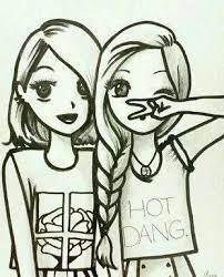 Mejores Amigas Para Colorear Mejores Amigas Dibujo Dibujos Kawaii Imagenes De Mejores Amigas Dibujos kawaii de unicornios faciles fotos de amor. mejores amigas dibujo dibujos kawaii