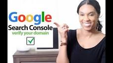How to verify your Website with Google Search Console in 2023 ...