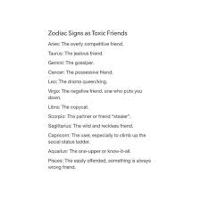 The type of toxic person you attract, based on your zodiac sign as it turns out, your zodiac sign can have an impact on anything and everything. Romeo Romeocapulet28 Twitter