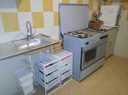 Sinki standart, memang sejak pindah pakai sinki yang owner sediakan ni je. My Organizing Journey Almari Sinki