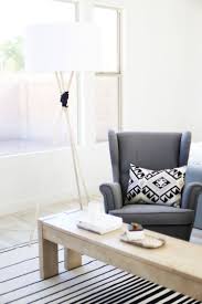 Simply extend the legs to their tallest setting and aim the camera down as far as it'll go. Diy This Tripod Lamp Ikea Hack Style Kristi Murphy Diy Blog
