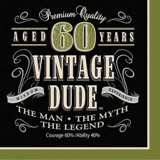 Treib' tüchtig sport, mach' weiter so! 60 Vintage Dude 60 Geburtstag Party Nach Alter Erwachsenen Party Geburtstagsideen Mann Erwachsenen Party Geburtstag