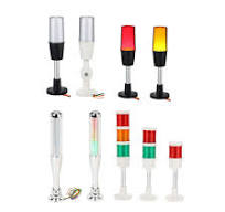 Multicolor LED Signal Tower Light Plastic Multi-Functional Beacon Warning  Machine Stack Light
