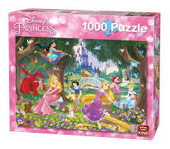 Mit dem 1000 teile disney bambi puzzle von ravensburger kannst du ganz einfach die helden deiner kindheit zurück ins wohnzimmer holen und einzigartige filmszenen nachpuzzeln. King 5278 Disney A Beautiful Day Jigsaw Puzzle Amazon Co Uk Toys Games Disney Puzzles Disney Jigsaw Puzzles