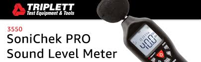 Triplett 3550 SoniChek PRO Professional Decibel Sound Level ...