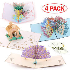 Make a few simple cuts into a piece of decorative paper to create a tab. Greeting Cards Invitations 3d Pop Up Greeting Cards Happy Birthday Handmade Card Gift Aus Stock Home Garden