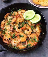 This post is brought you to on behalf of the grain foods foundation, however all opinions are entirely my own. Garlic Butter Shrimp Cook With Kushi