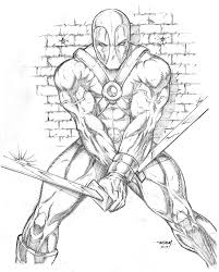 Talk about the marvel antihero and his exploits, whether it be comic, or upcoming movie, or more!. Deadpool Sketch By Ram By Robertmarzullo On Deviantart