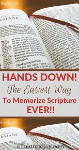 The Easiest Way To Memorize Scripture Ever Cultivating A Godly Home How To Memorize Things Scripture Memorization Scripture Study