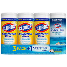 I just opened my first pack of solimo brand last week and find them to be nearly identical to the lysol brand. Clorox Scentiva Disinfecting Wipes 138 Count Value Pack Bleach Free Cleaning Wipes 3 Crisp Lemon 1 Pacific Breeze Coconut Walmart Com Walmart Com