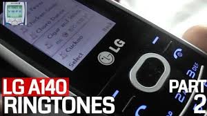 LG A140 Mobile Phone Ringtones (PT2 ...