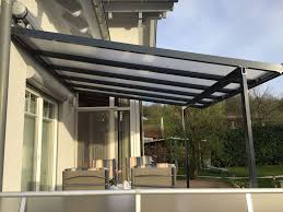 Terrassendach Carport Bausatz Typ A 3000x3000mm Anthrazit Grau Terrassendach Terrassen Dach Pool Schuppen