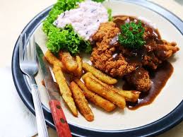 Resepi chicken chop mudah blog sihatimerahjambu via www.azhafizah.com. Food Lifestyle Education Parenting Diy Cararesepi