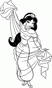 Princesa Disney Jasmin Colorear Pintar Dibujos Gif 574 969 Princesa Para Pintar Paginas Para Colorear Paginas Para Colorear Disney