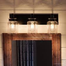 The aventura vanity lights shine through opal glass to softly illuminate your bathroom. Luxury Modern Farmhouse Bathroom Vanity Light 8 625 H X 21 625 W Wit Arcoh