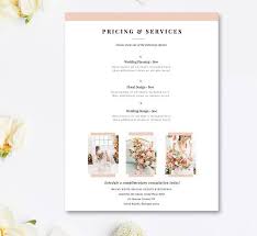Wedding Planner Price List Template Event Coordinator Pricing List Customizeable Pricing Guid Price List Template Event Planning Business Event Planning Tips