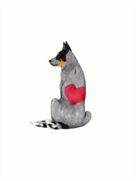 Black And White Blue Heeler Clipart Pin On Blue Heeler Life